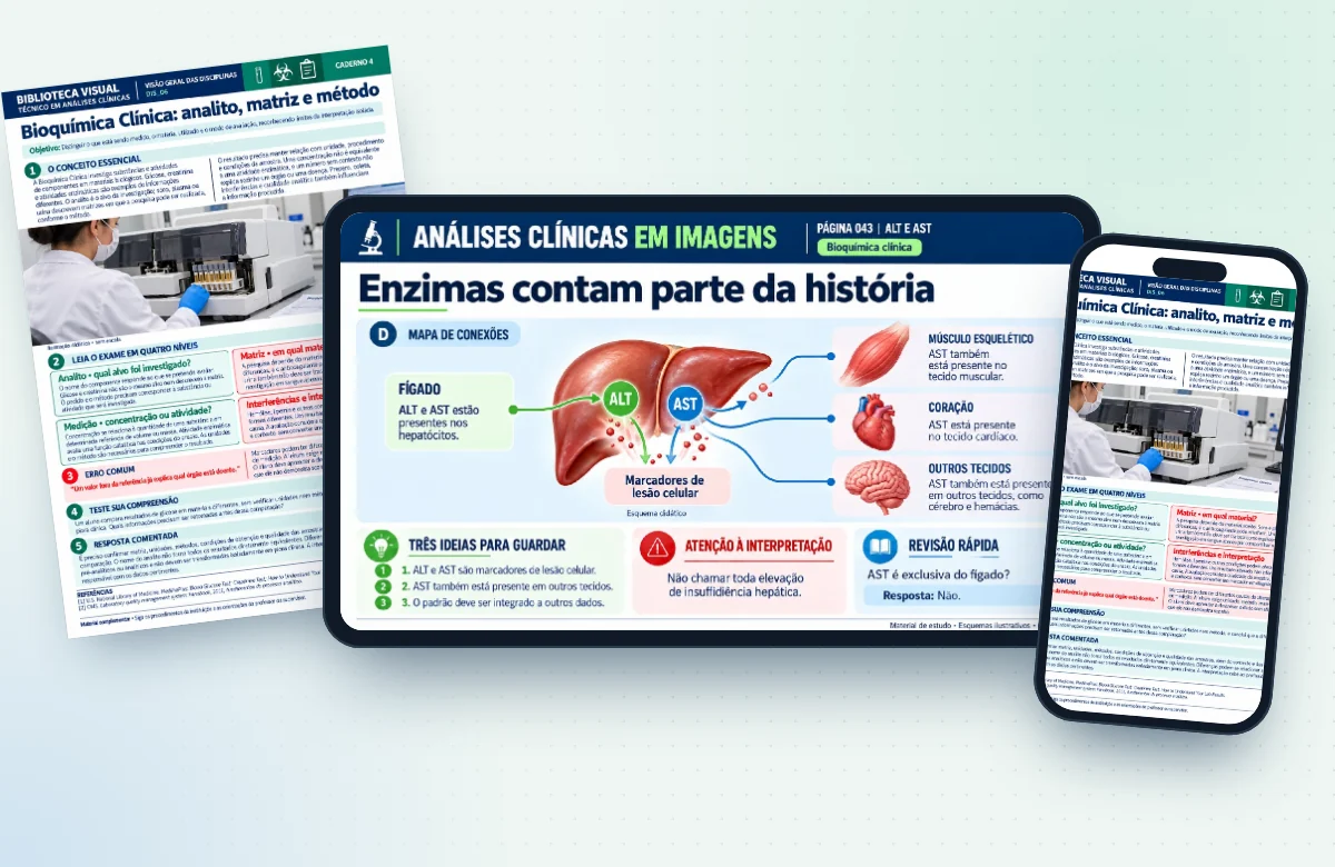 Enzimas Hepáticas: ALT e AST